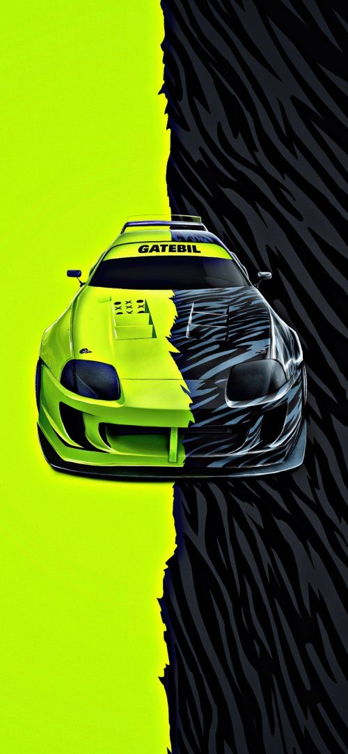 Green/Black 24h : Auto Changer - Morning wallpaper