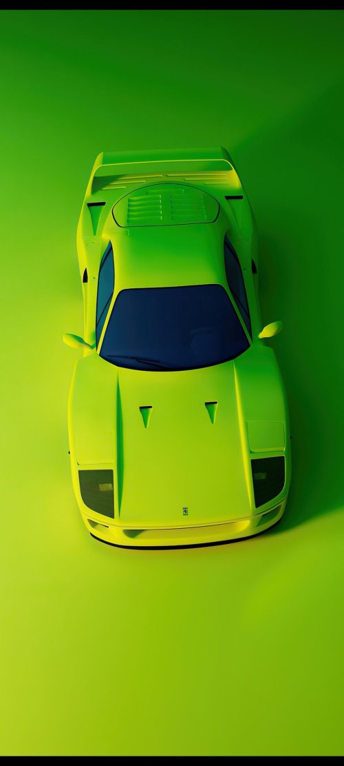 Green/Black 24h : Auto Changer - Noon wallpaper