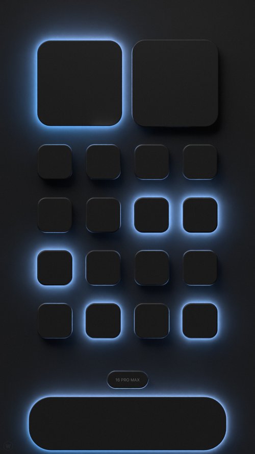 Modular Glow 24 hours wallpaper set