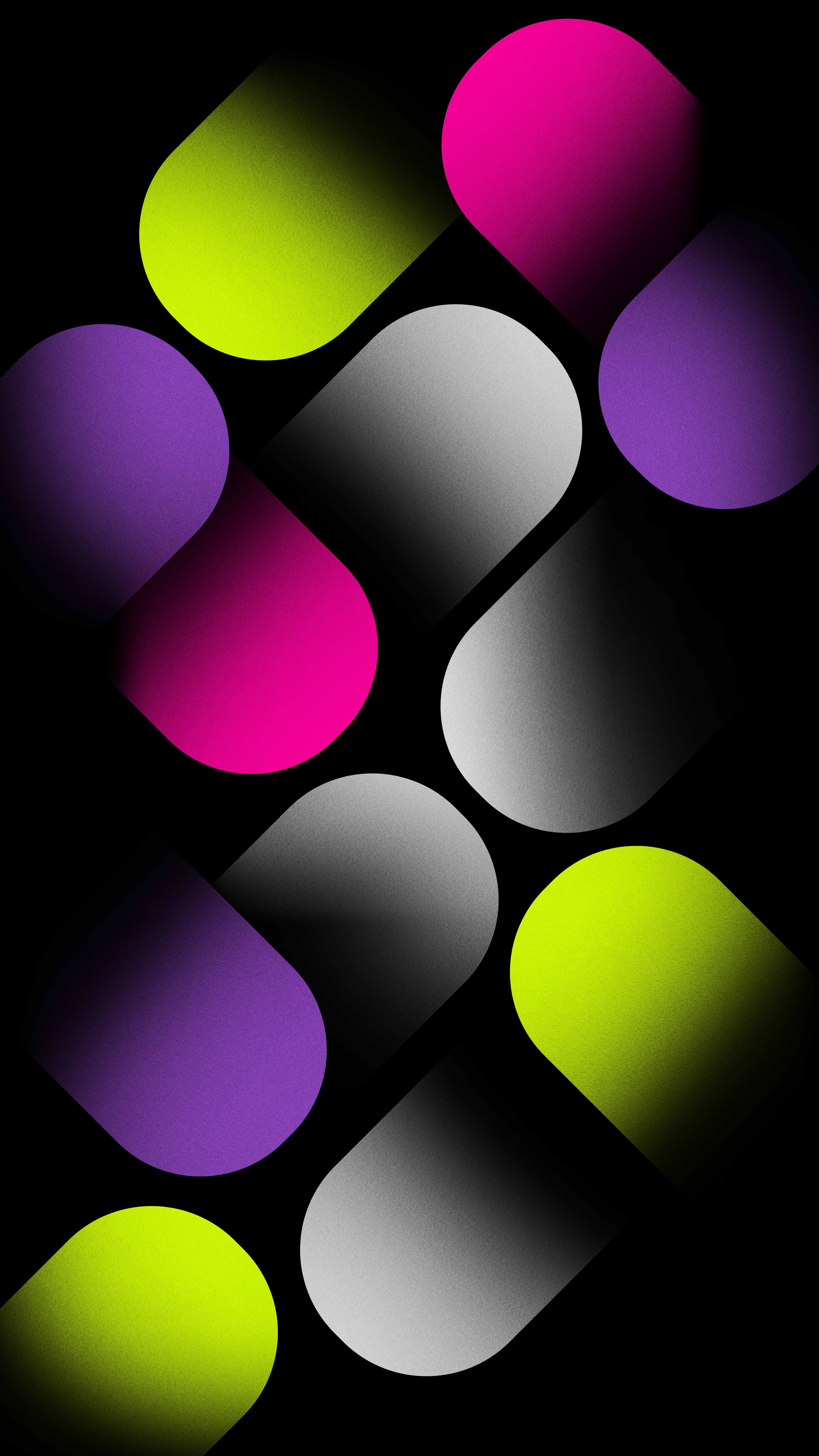 Neon Geometric Abstract Shapes - abstract wallpaper for Darkify