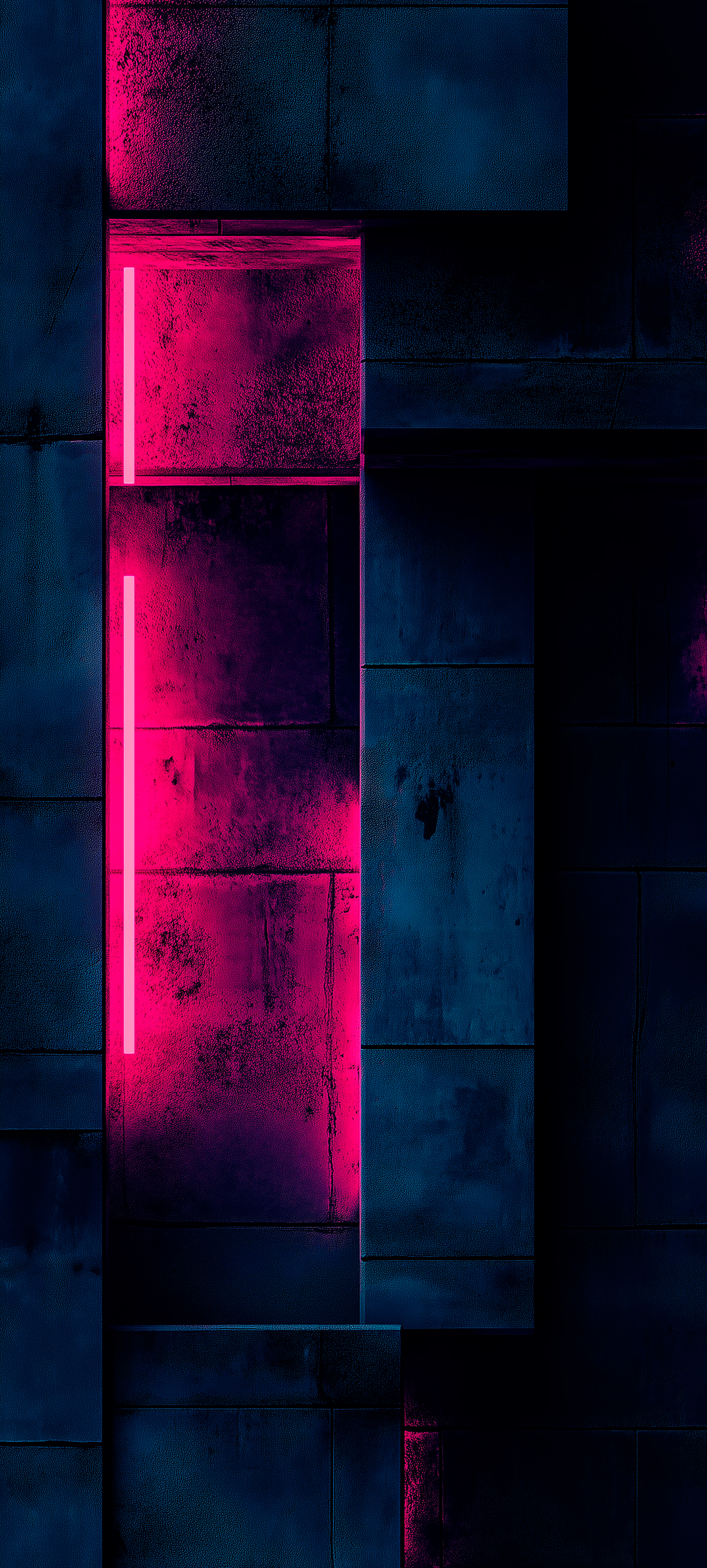 Neon Pink Dark Abstract - neon wallpaper for Darkify
