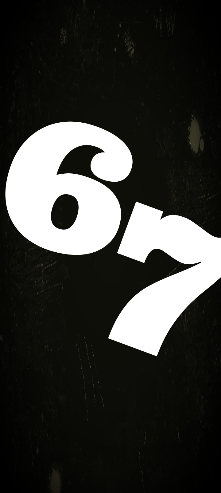 Bold Number Typography - typography wallpaper for Darkify
