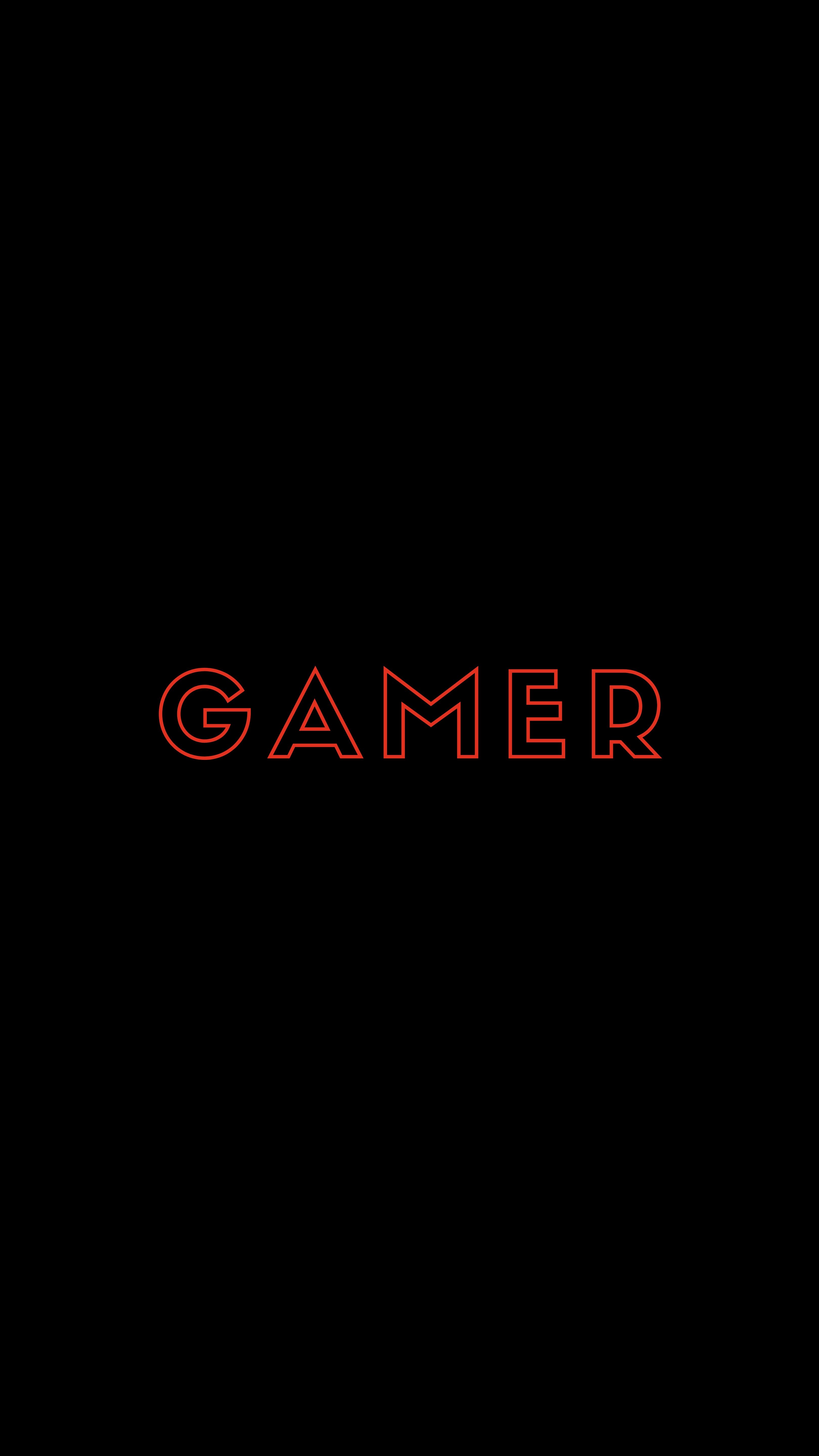 Minimalist Red Gamer Wallpaper - gaming wallpaper for Darkify