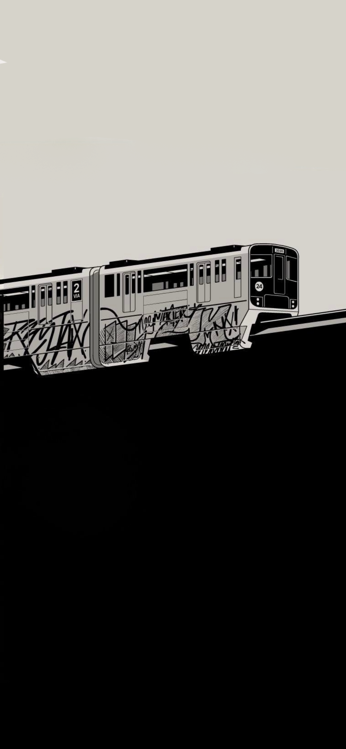 Graffiti Subway Train Art - train wallpaper for Darkify
