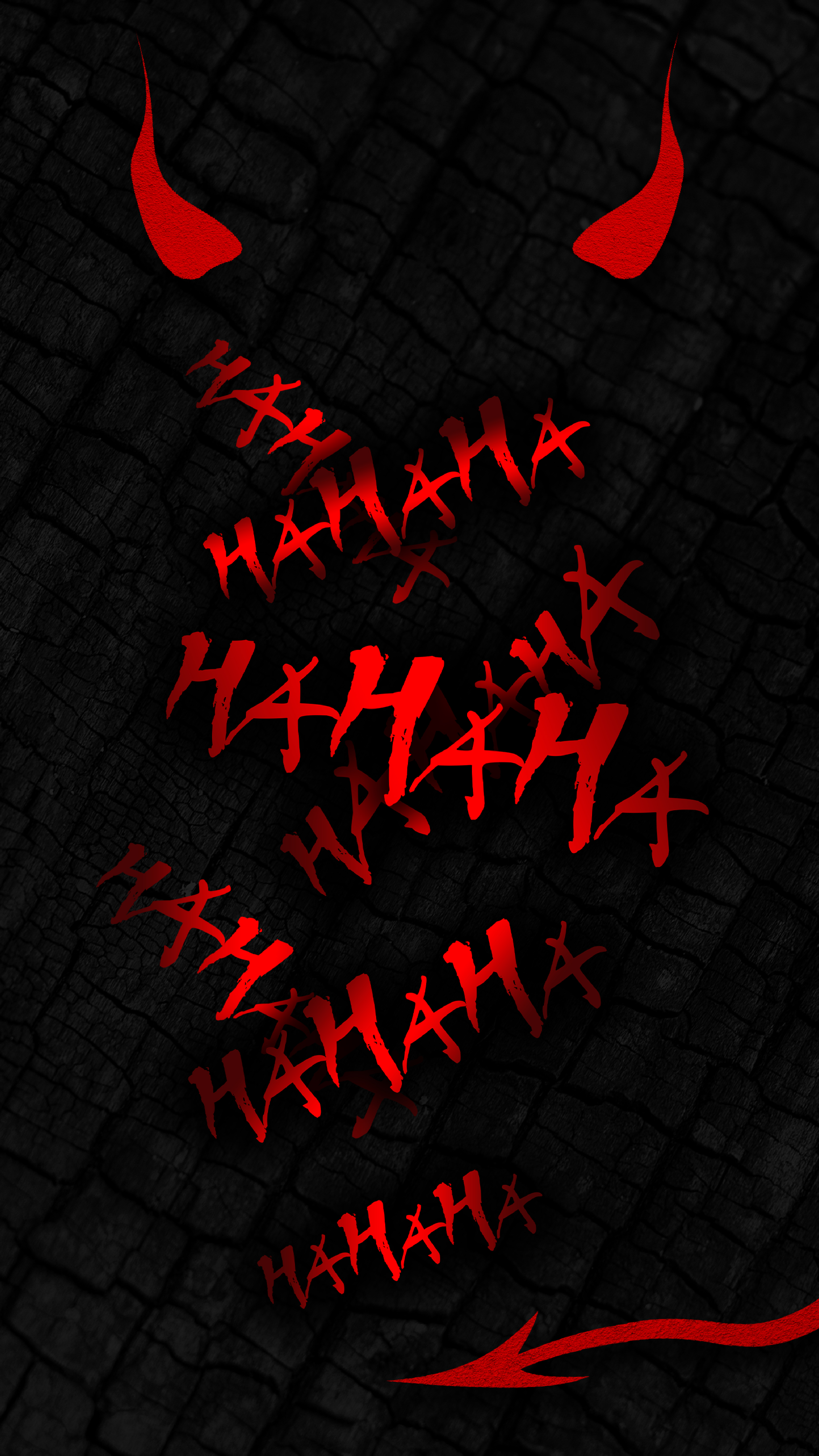 Red Devil Joker Laughter - joker wallpaper for Darkify