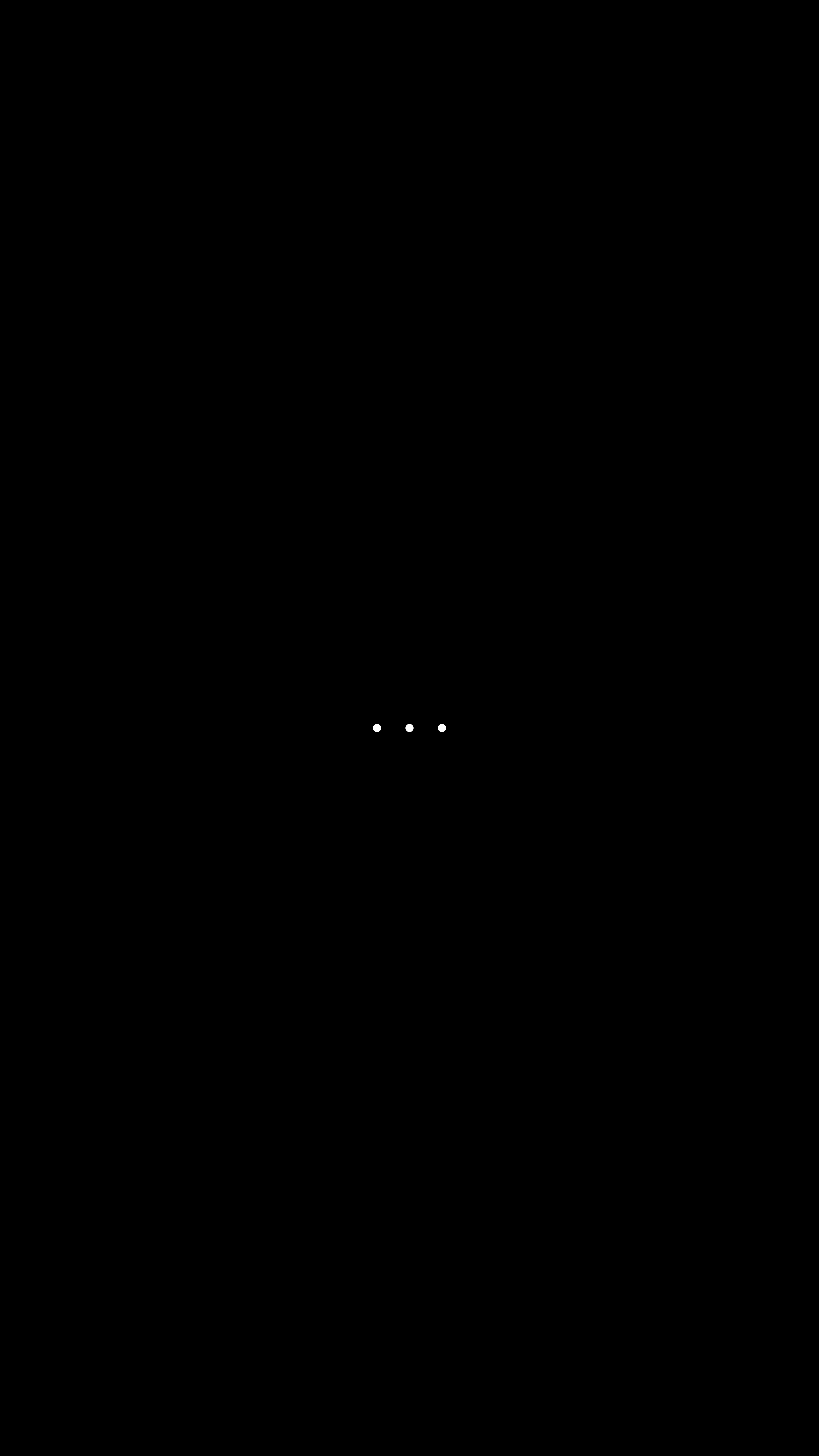 Minimalist Black Loading Dots - minimal wallpaper for Darkify