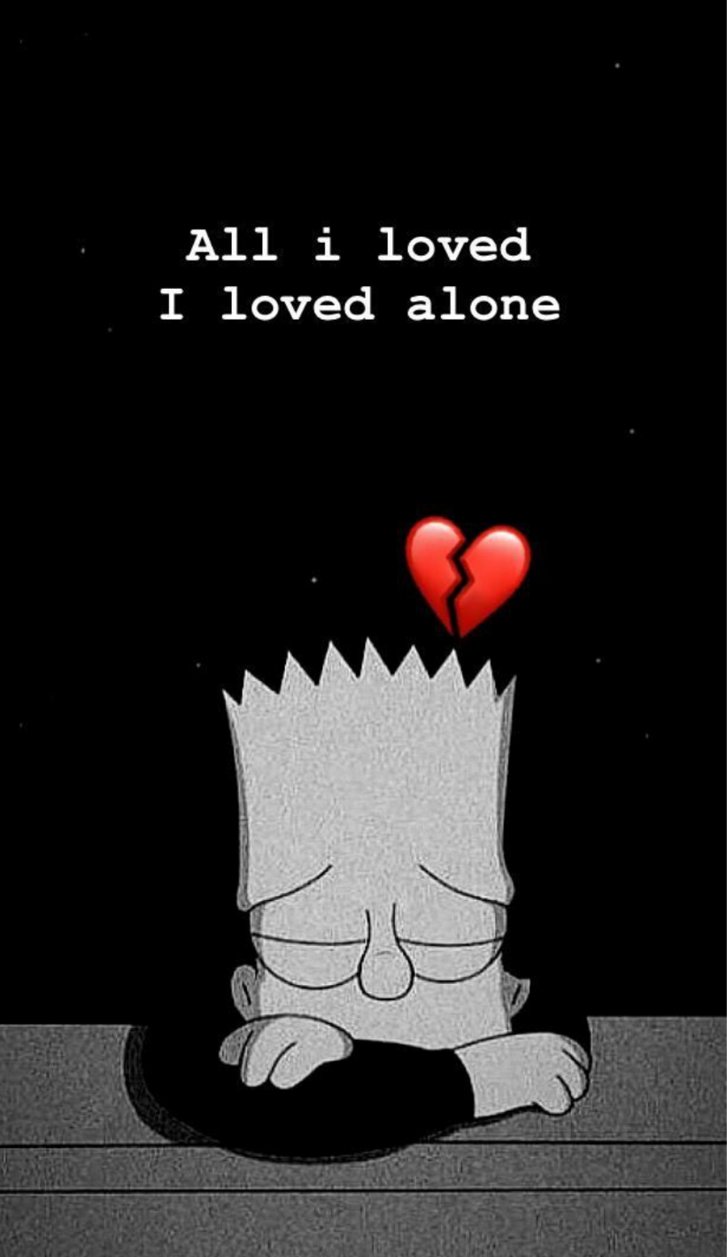 Sad Bart Simpson Wallpaper - simpsons wallpaper for Darkify