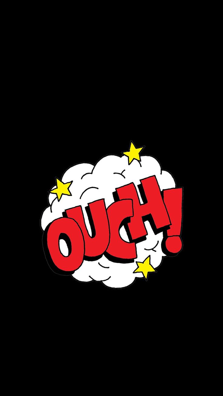 Comic Book Ouch Effect - cartoon wallpaper for Darkify