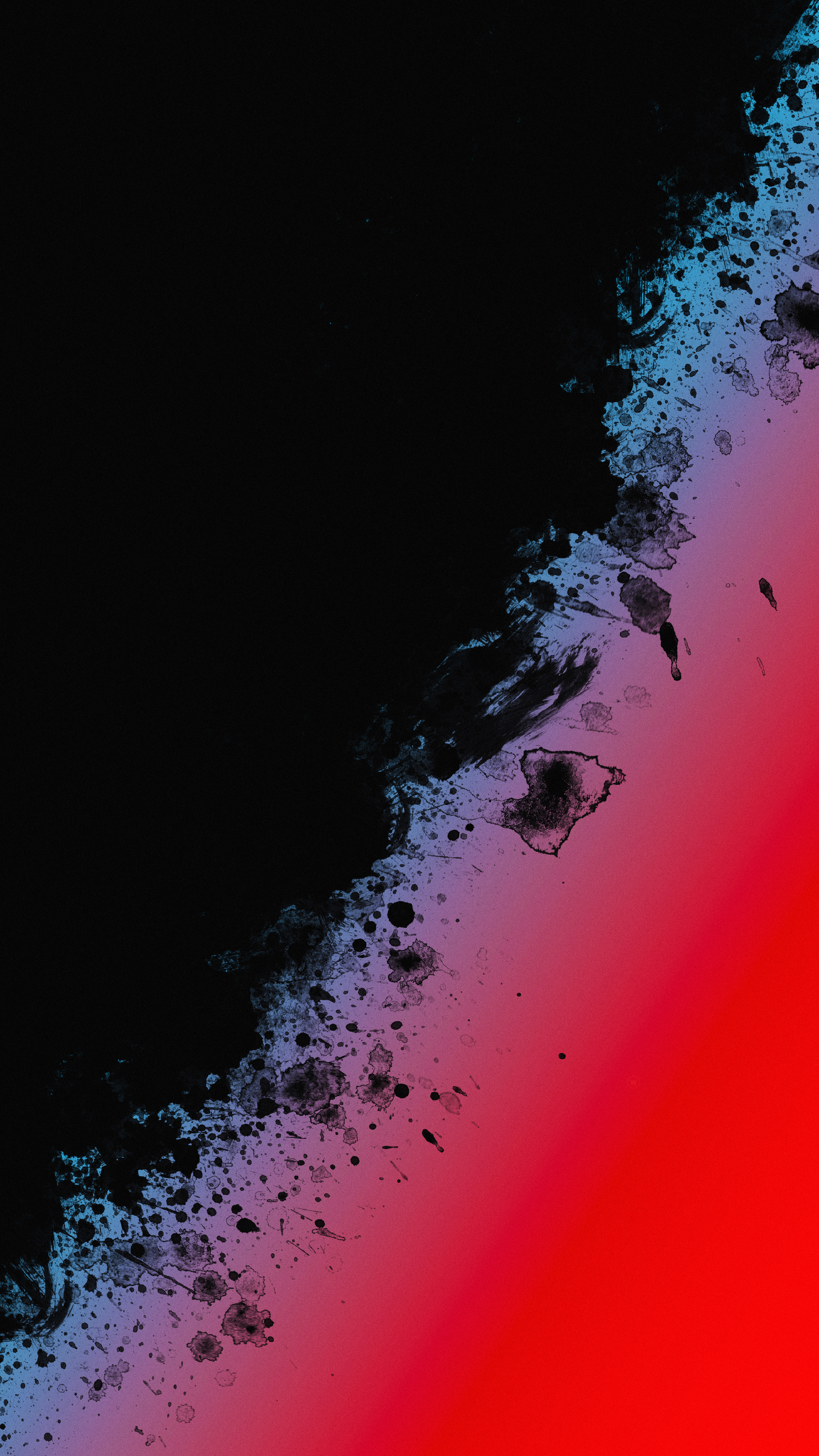 Abstract Neon Ink Splash - abstract wallpaper for Darkify