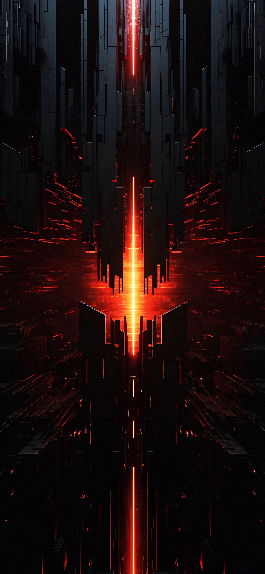 Red Cyberpunk Tech Abstract - cyberpunk wallpaper for Darkify