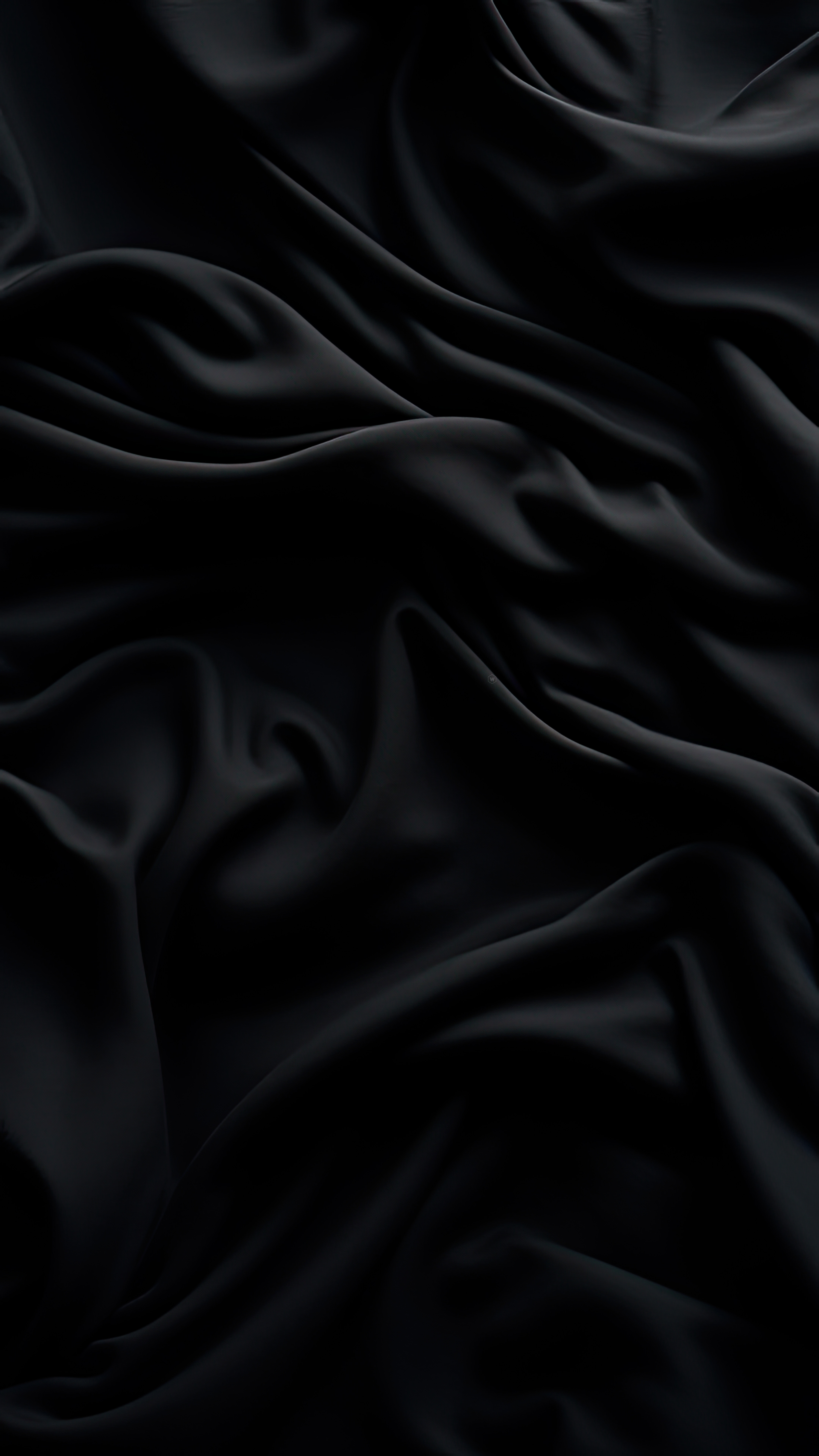 Black Fabric Waves - texture wallpaper for Darkify