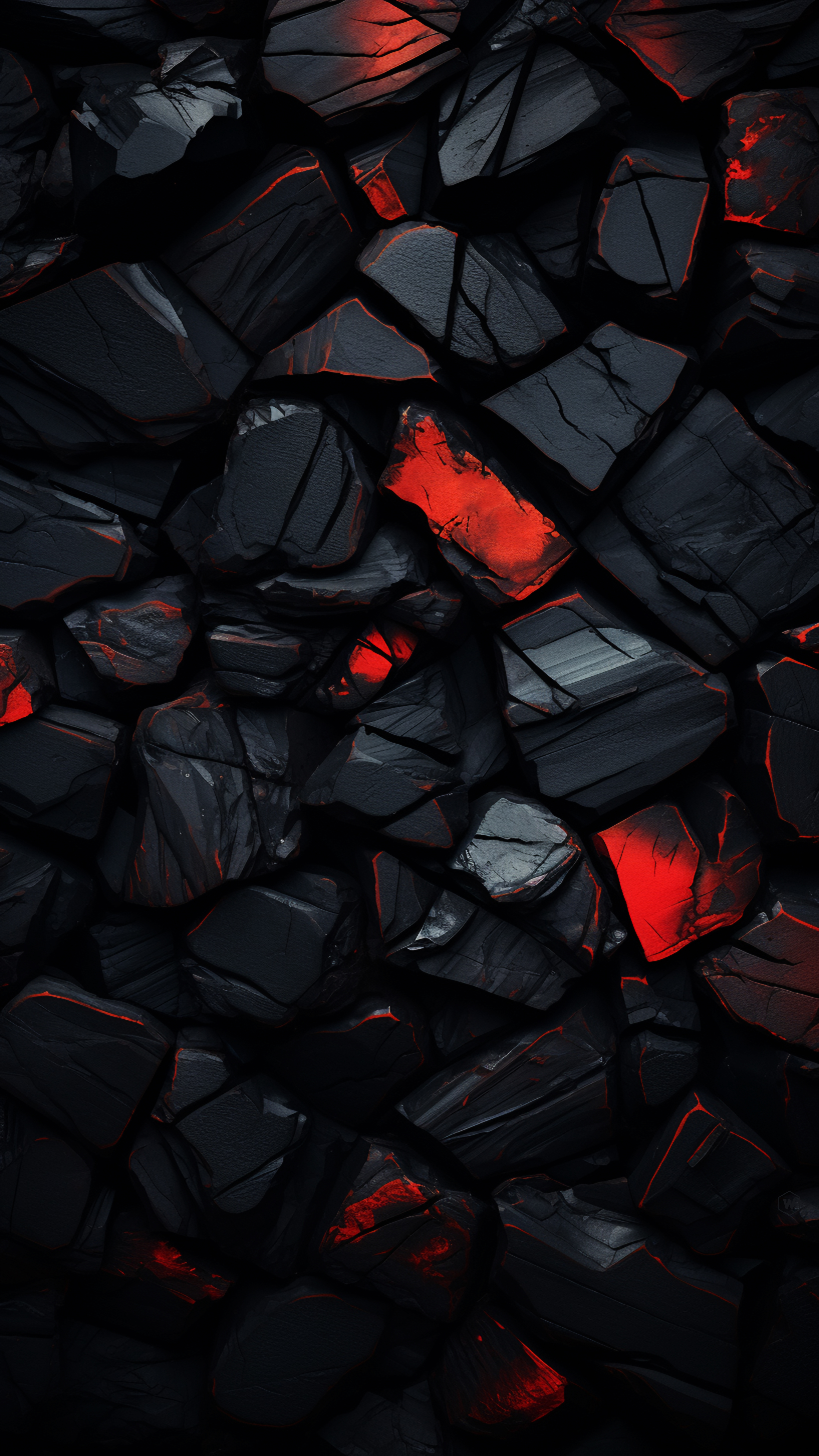Dark Cracked Texture - abstract wallpaper for Darkify