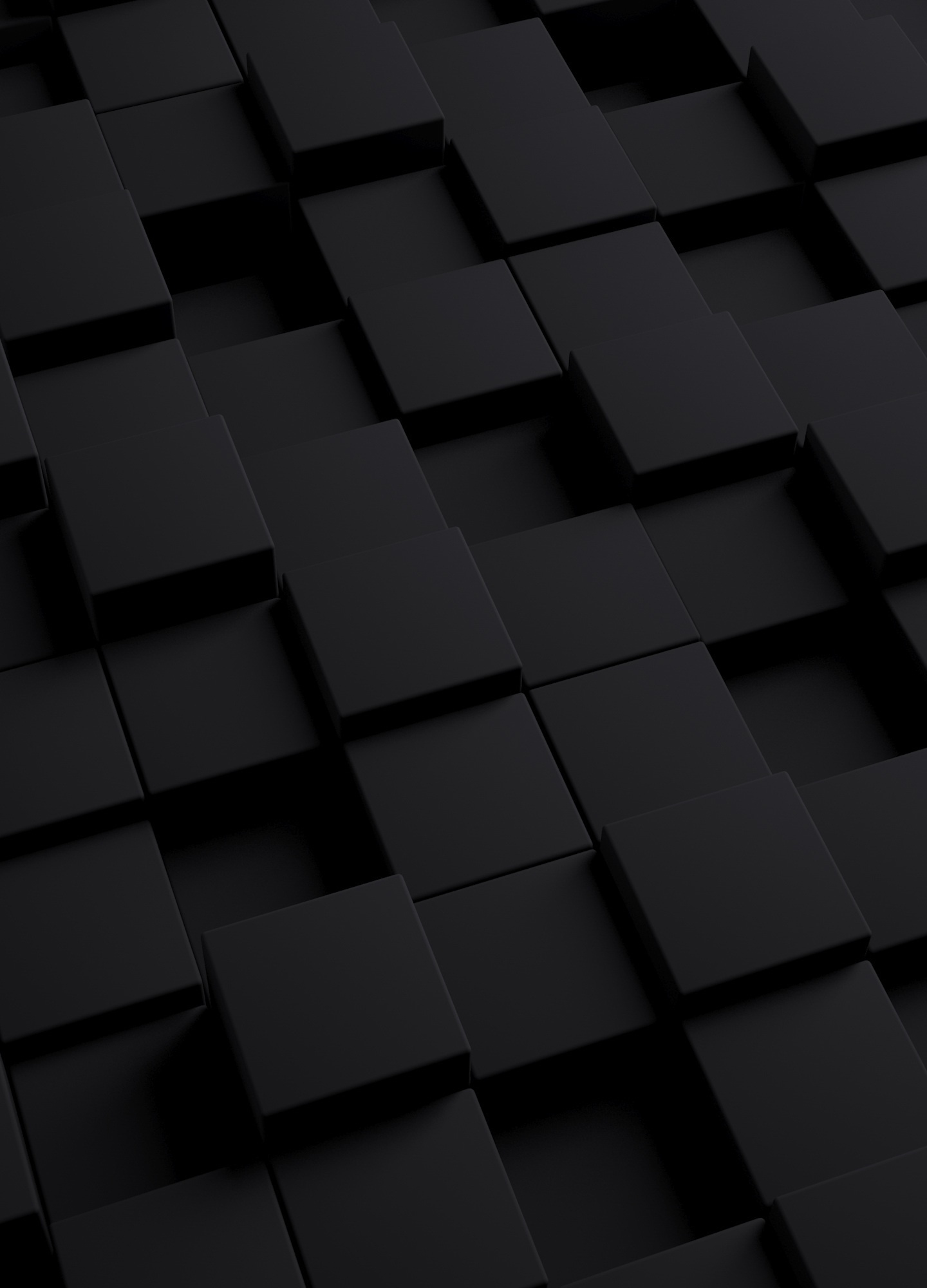Dark Geometric Cubes - geometric wallpaper for Darkify