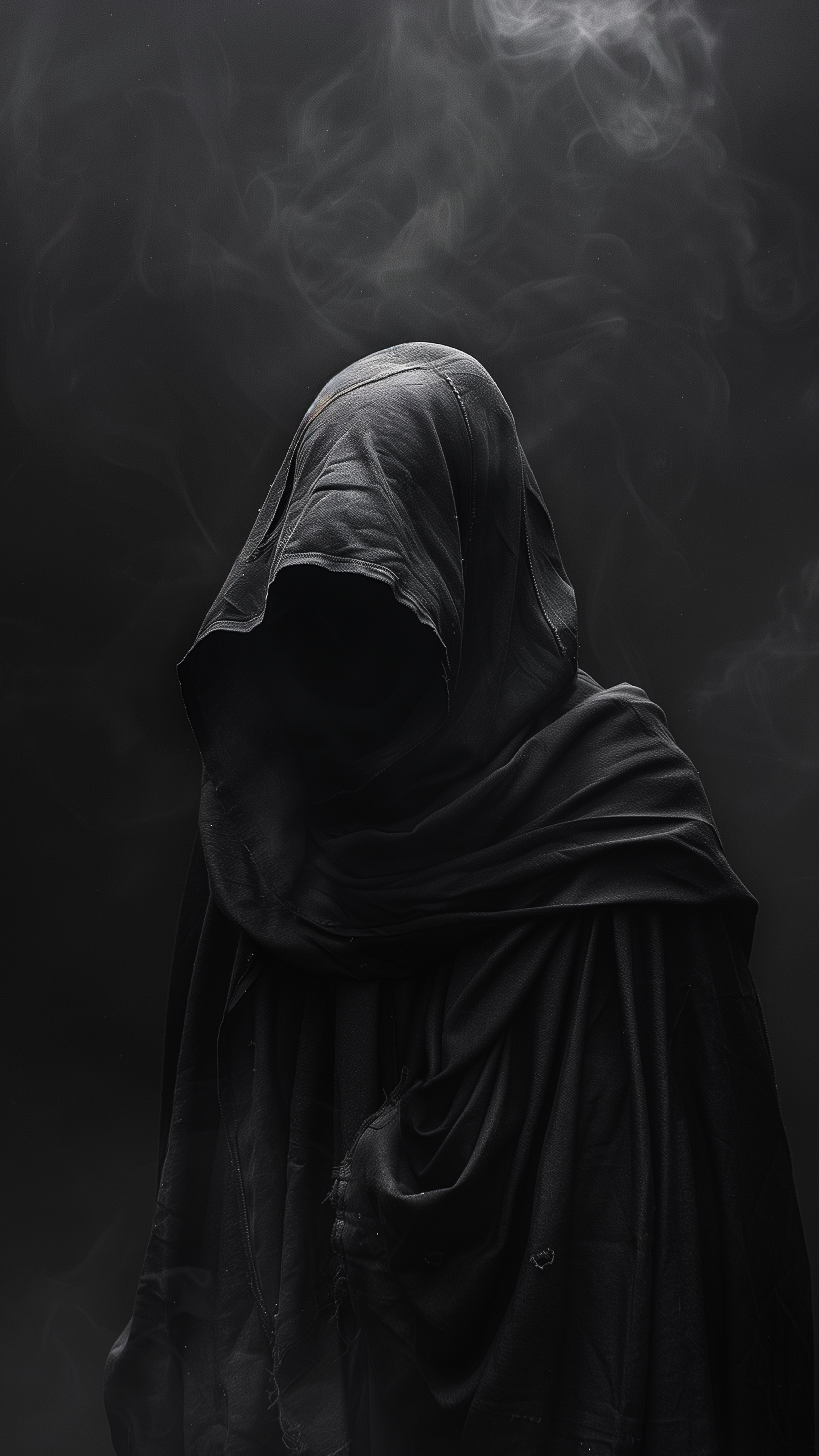 Dark Hooded Figure - gothic wallpaper for Darkify