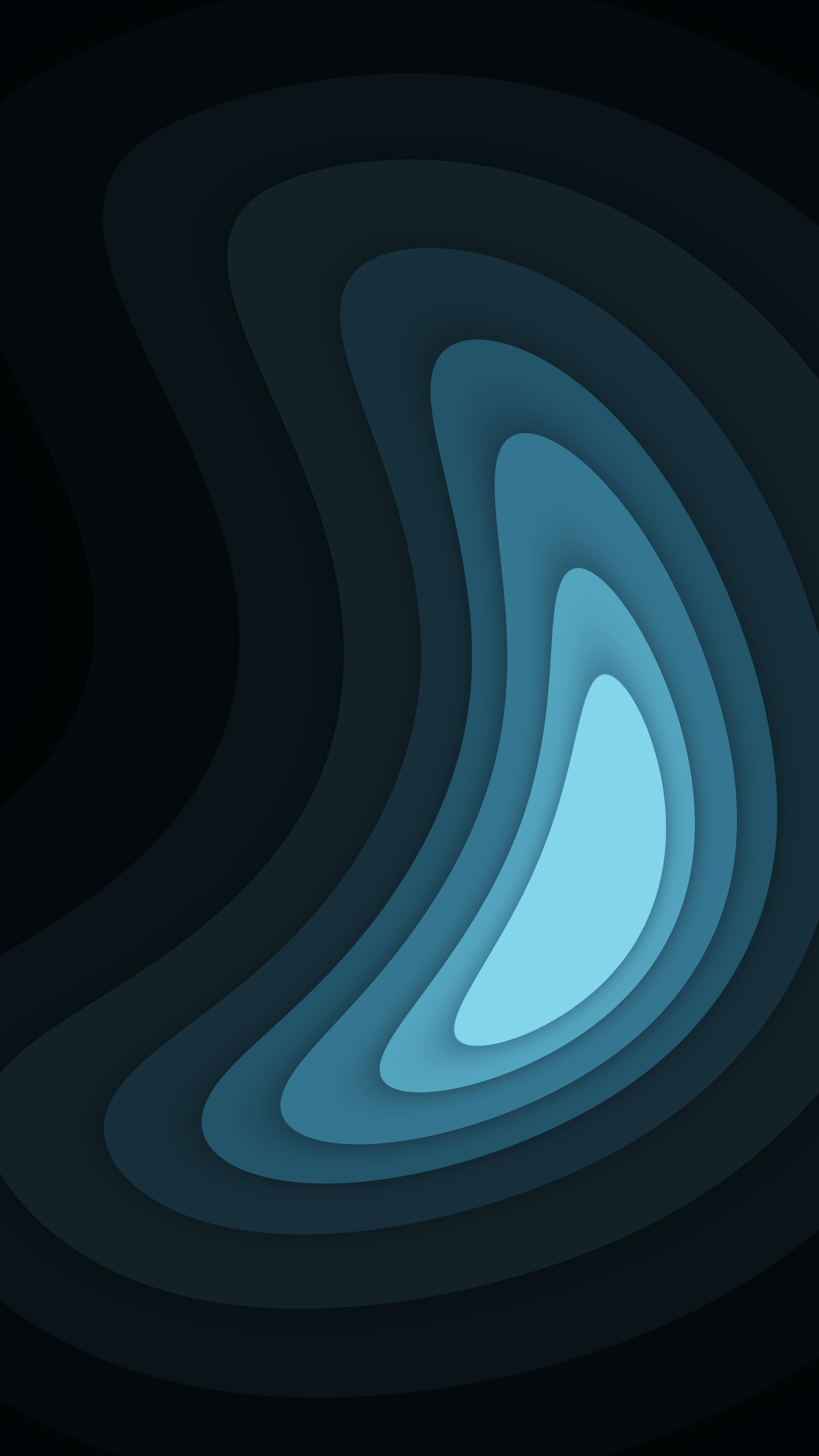 Layered Blue Abstract - abstract wallpaper for Darkify