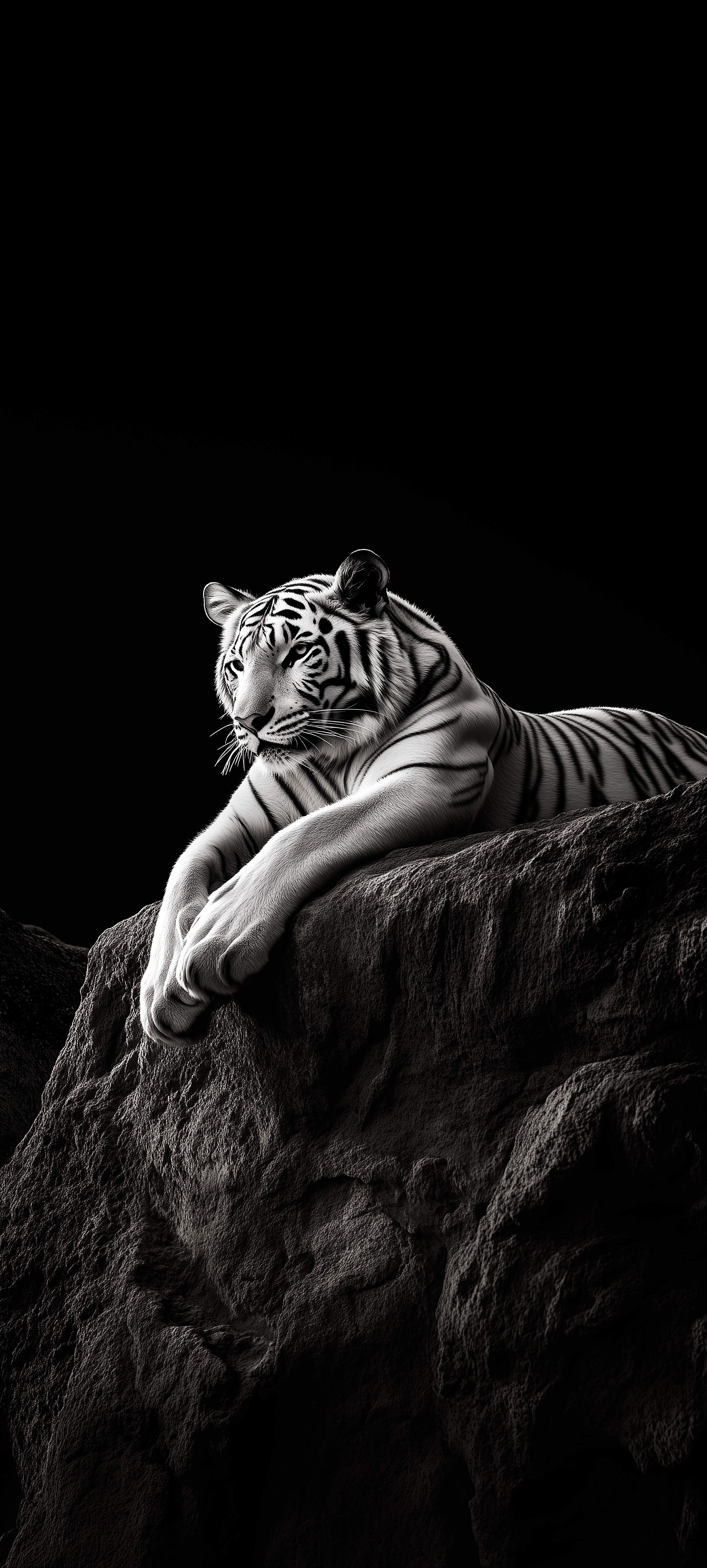 Majestic White Tiger - tiger wallpaper for Darkify