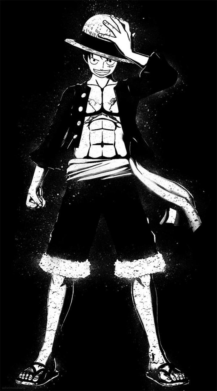 Monkey D. Luffy Silhouette - one piece wallpaper for Darkify