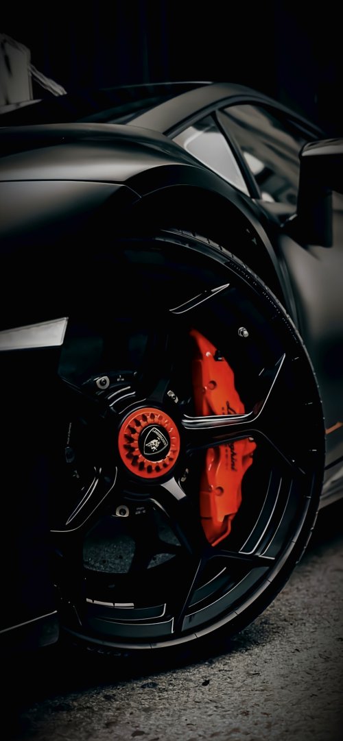 Matte Black Lamborghini Wheel - lamborghini Wallpaper