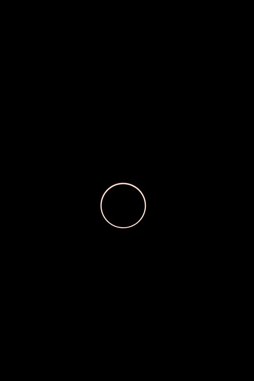 Minimalist Solar Eclipse Ring - Related StockWalls wallpaper