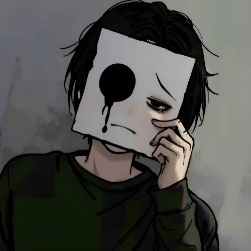 Sad Anime Mask Boy - Related OpersCraft wallpaper