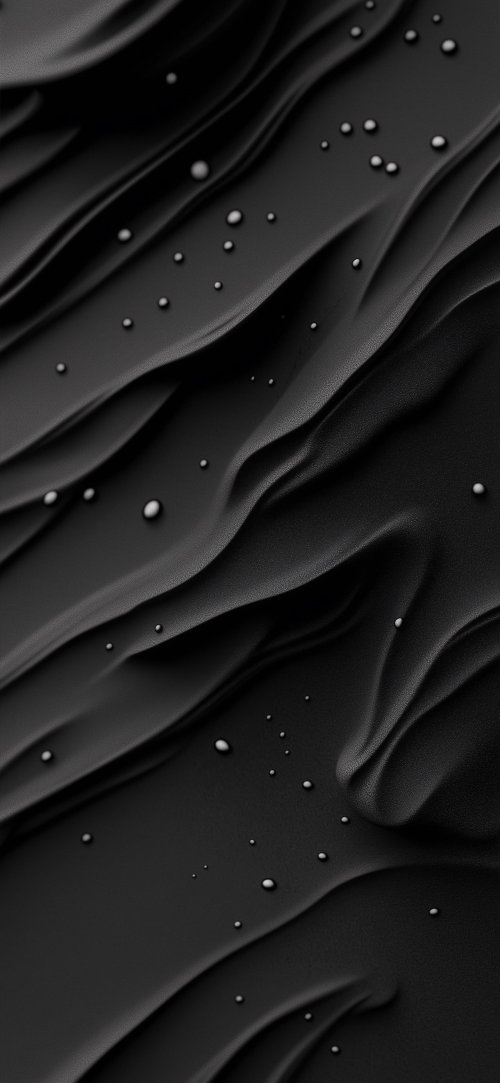 Elegant Black Liquid Waves - Related StockWalls wallpaper