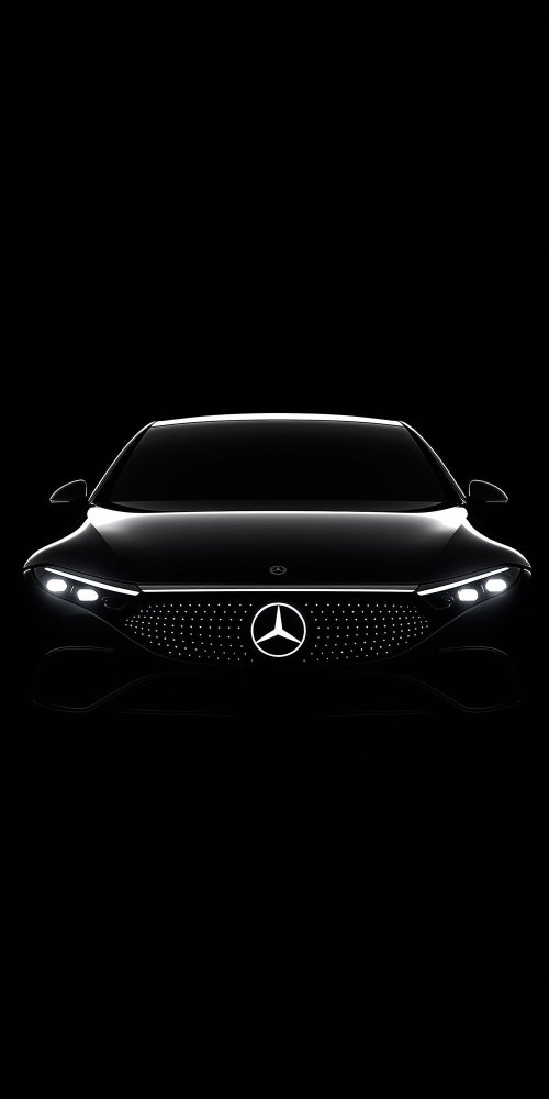 Glowing Mercedes Front Grille - Related Desktop & Laptop wallpaper