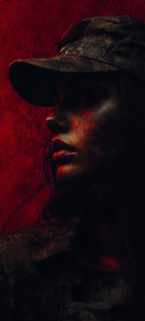 Red Cap Portrait