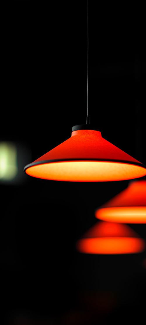 Glowing Red Pendant Light - Related StockWalls wallpaper