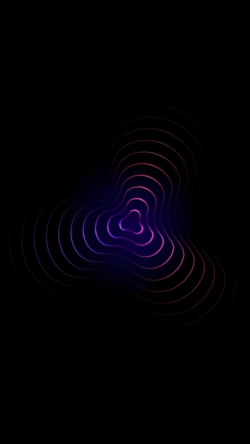 Neon Ripple Abstract Wallpaper - abstract Wallpaper