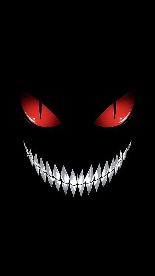 Glowing Red Monster Eyes - Related StockWalls wallpaper