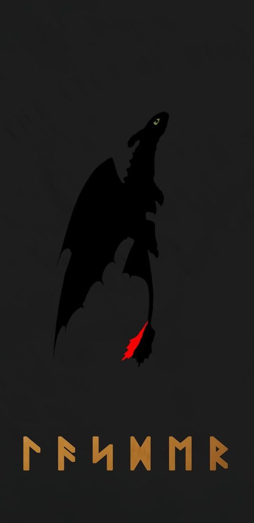 Toothless Dragon Silhouette Wallpaper - Related OpersCraft wallpaper