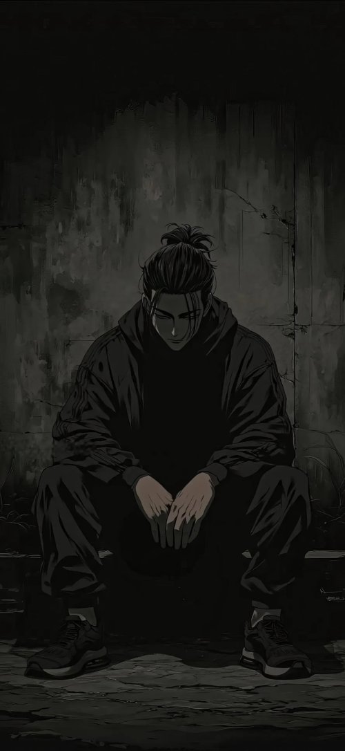Dark Anime Boy Portrait - Related OpersCraft wallpaper