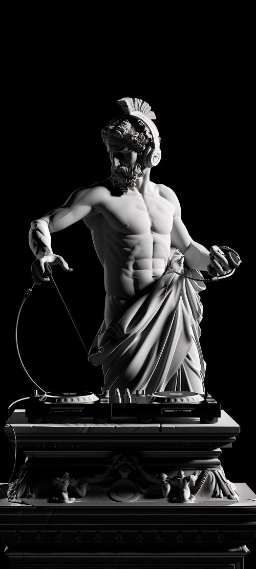 DJ Greek Statue Wallpaper - Related OpersCraft wallpaper