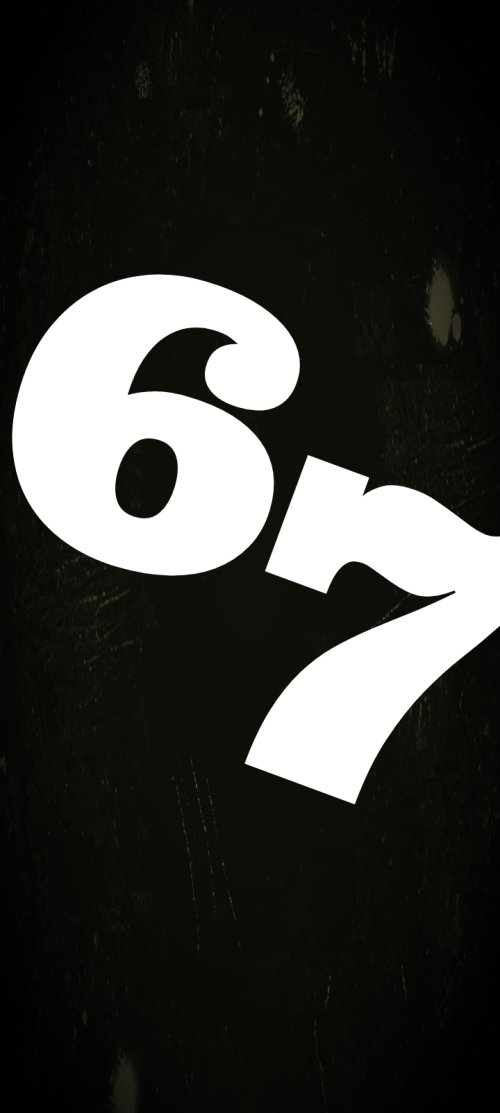 Bold Number Typography - typography Wallpaper