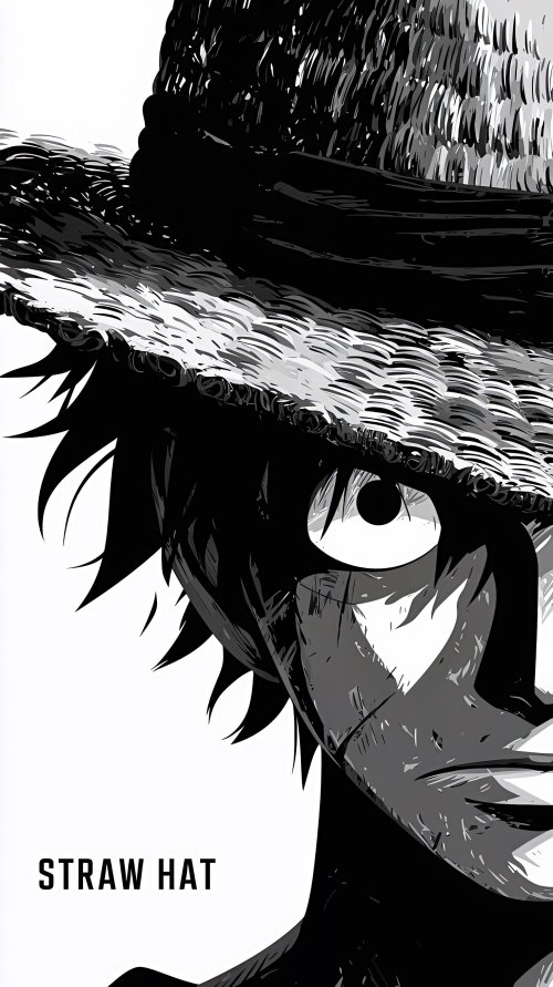 Luffy Straw Hat Portrait - Related StockWalls wallpaper