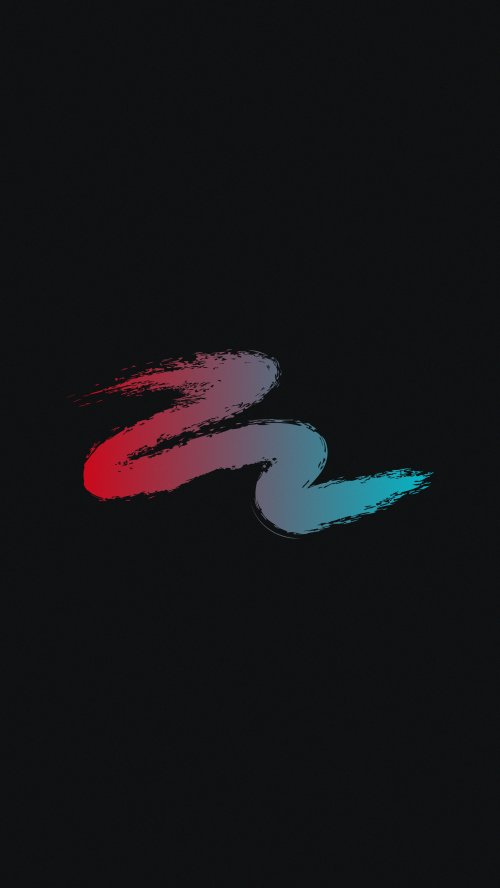 Minimal Gradient Brush Stroke - Related StockWalls wallpaper