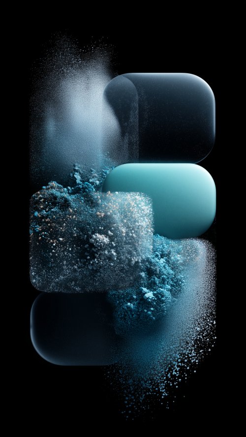 Blue Dust Abstract Art - abstract Wallpaper