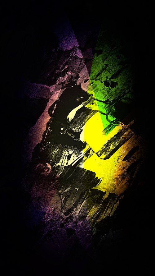 Vibrant Abstract Dark Art - Related StockWalls wallpaper