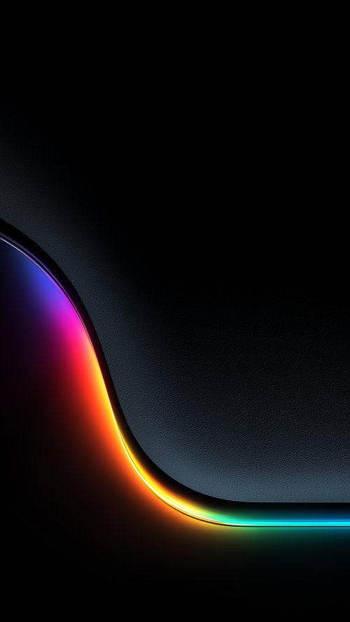 Neon Curved Light Wave - Related OpersCraft wallpaper