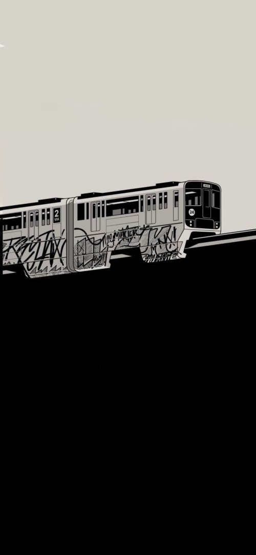 Graffiti Subway Train Art