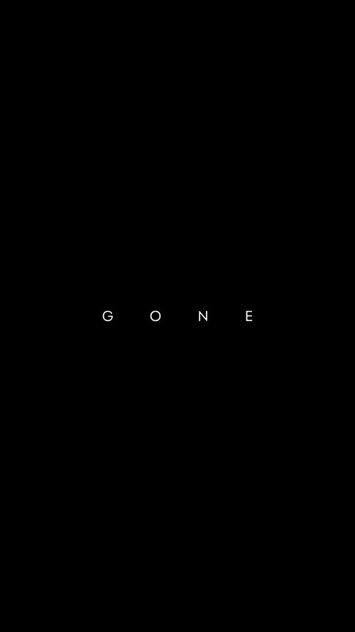 Gone Minimalist Text Wallpaper - Related StockWalls wallpaper