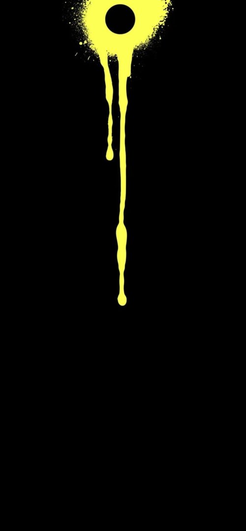 Yellow Paint Drip Wallpaper - Related OpersCraft wallpaper