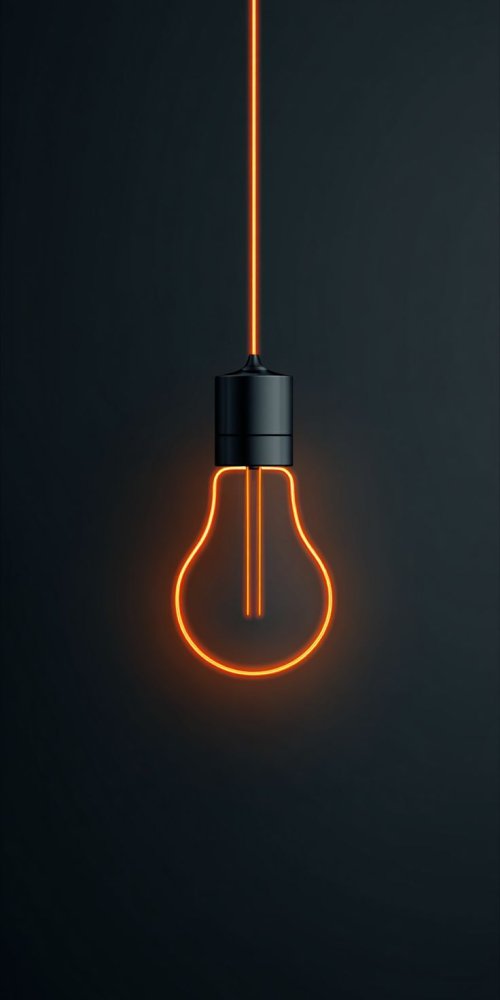 Glowing Neon Light Bulb - Related OpersCraft wallpaper