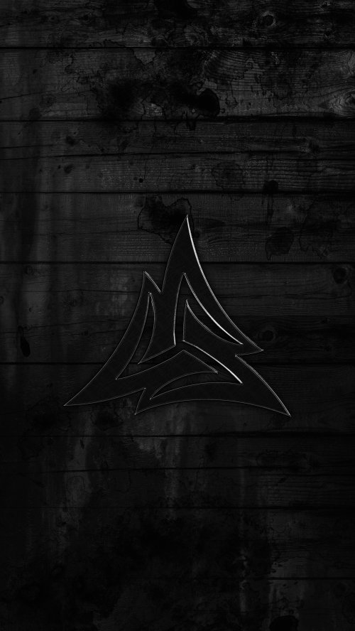 Dark Viking Valknut Symbol - gothic Wallpaper
