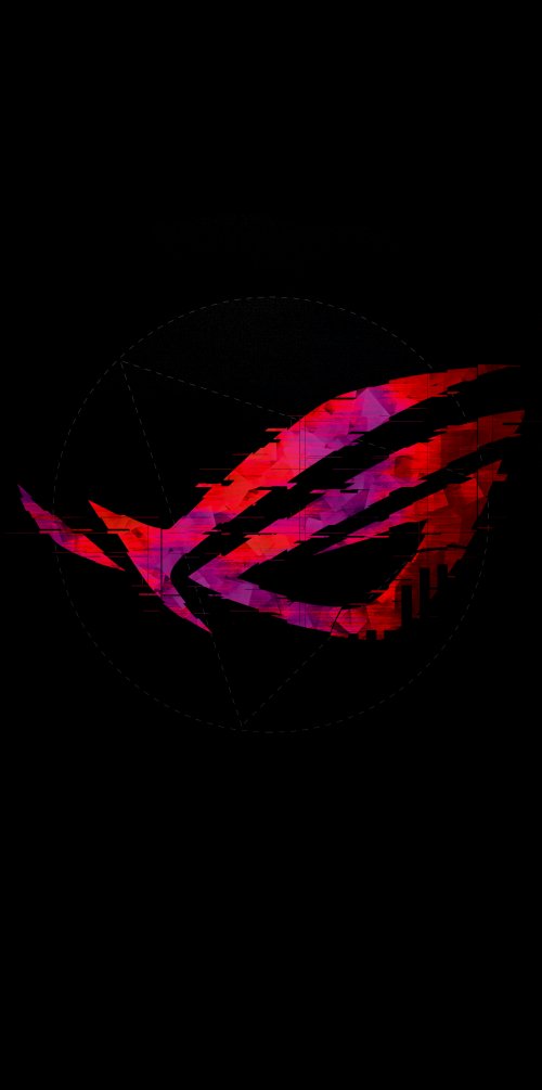 Glitch ASUS ROG Logo