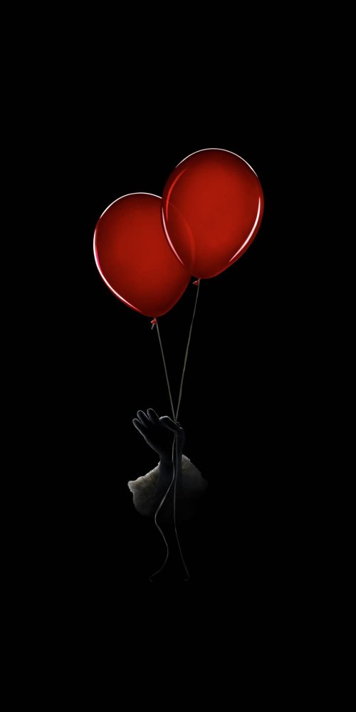 Pennywise Red Balloons - horror Wallpaper