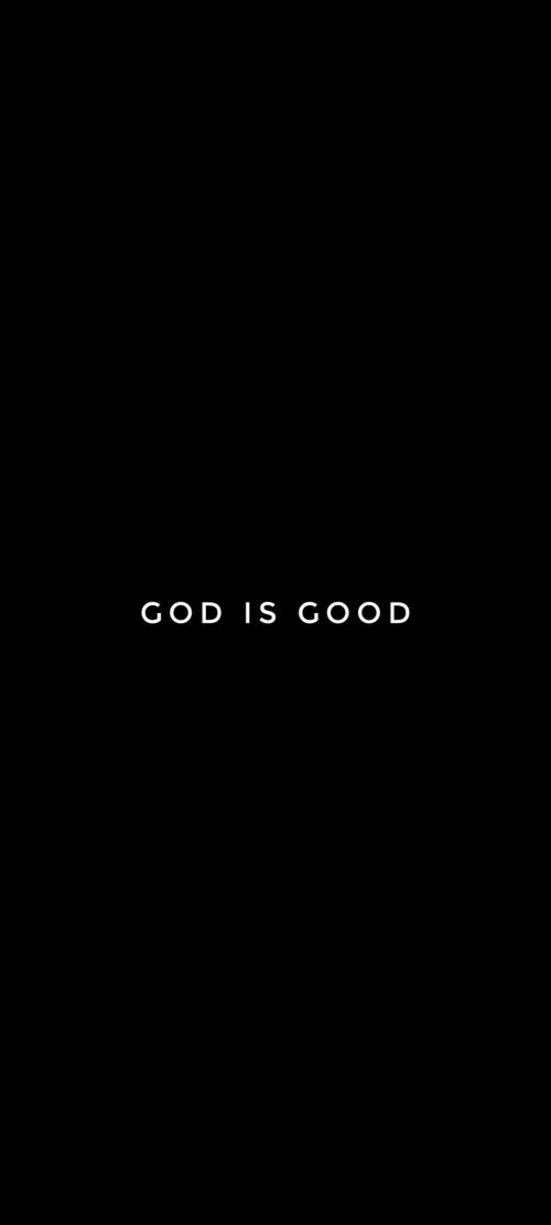 God Is Good Typography - typography Wallpaper