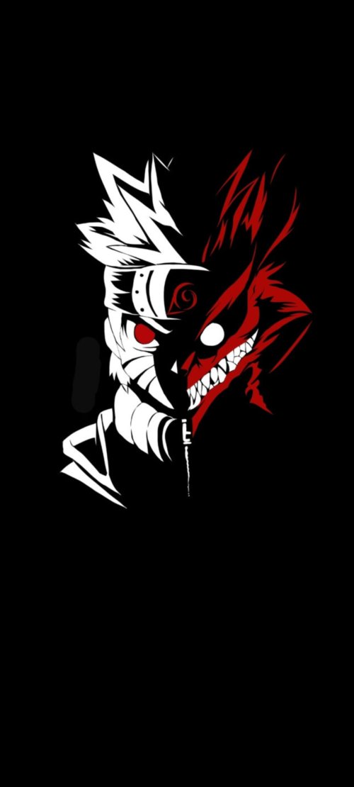 Naruto Kurama Split Face - Related OpersCraft wallpaper