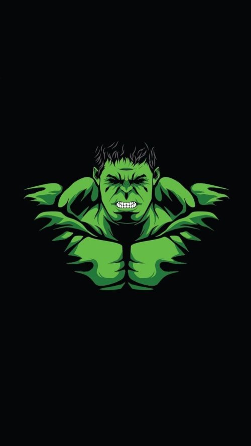 Angry Green Hulk Illustration - hulk Wallpaper