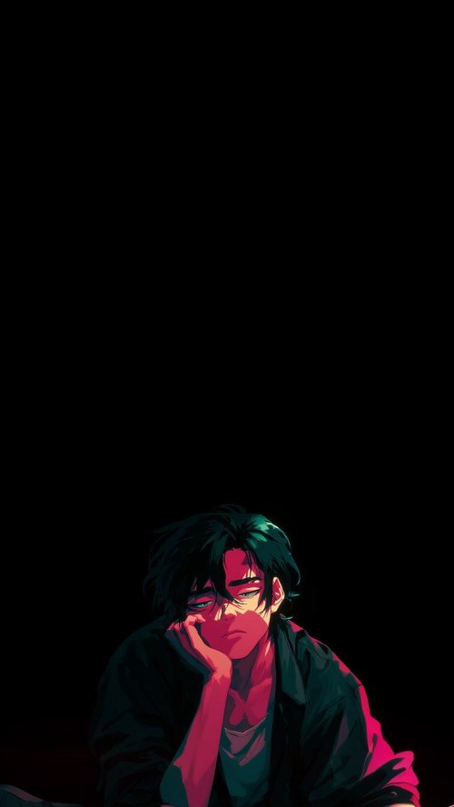Sad Anime Boy Portrait - Related OpersCraft wallpaper